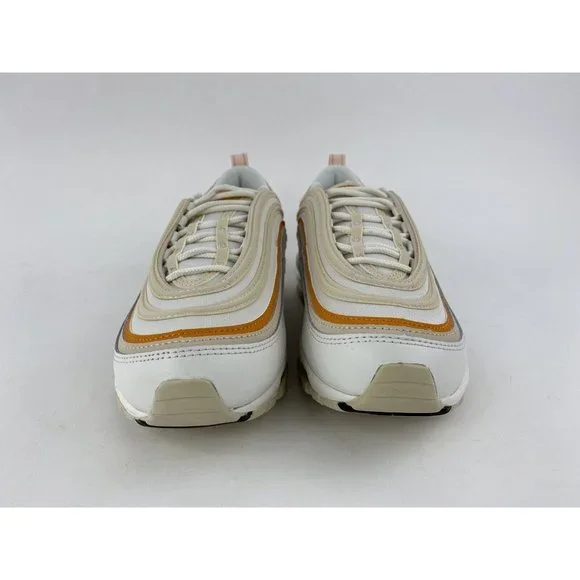 Nike Air Max 97 Beige Orange Women's Sneakers Shoes Tan Phantom Curry DQ8594 001 - Picture 8 of 12